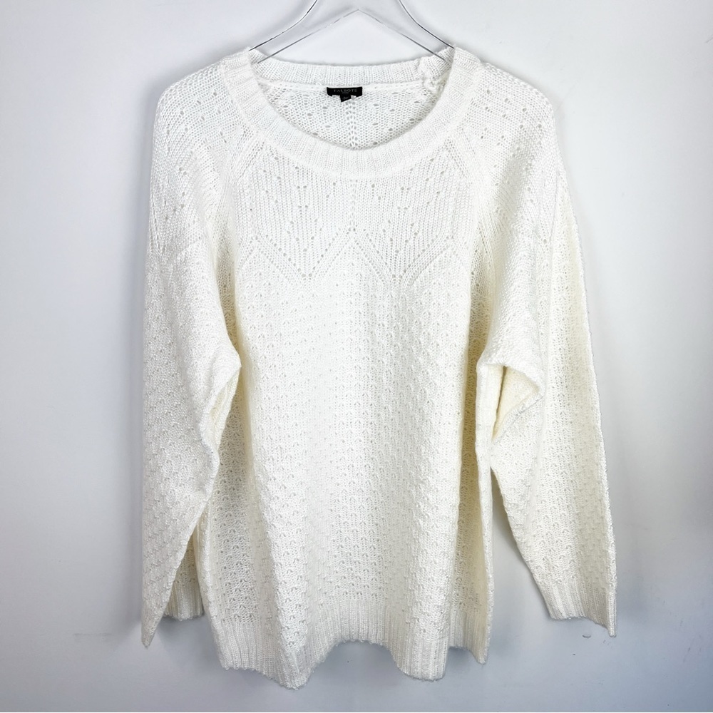 Talbots Cream Sweater size 3X